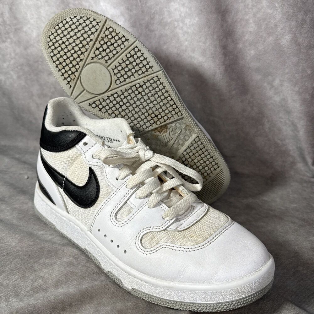 Nike Air Mac Attack QS SP FB8938-101 White Black Size 7.5 Stranger Things Dunk